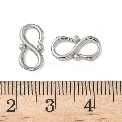 304 Stainless Steel S-Hook Clasps STAS-L300-003B-P-1