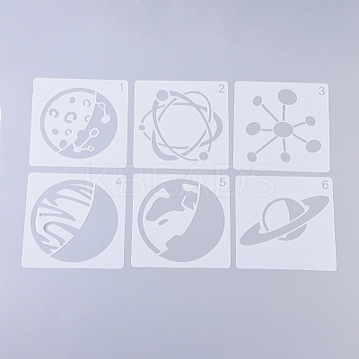 Plastic Drawing Stencil for Kids Teen Boys Girls DIY-D023-13I-1