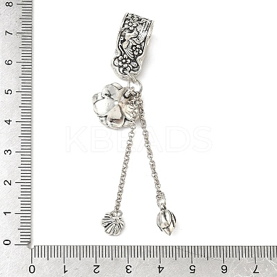 Tibetan Style Alloy Big Pendants FIND-H056-06AS-1