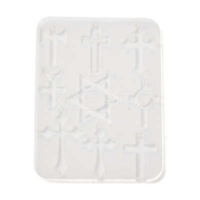 Star of David & Cross Pendant DIY Silicone Molds X1-SIMO-C012-05-1