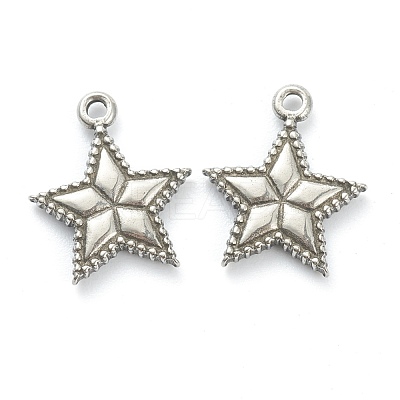 Non-Tarnish 304 Stainless Steel Charms STAS-P279-47P-1