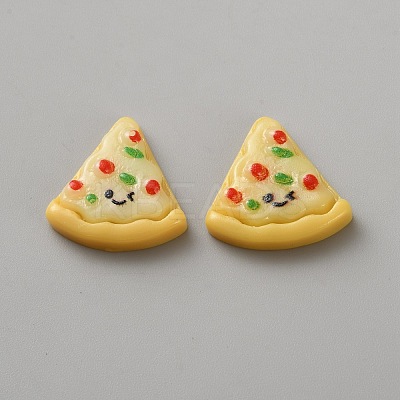 Opaque Resin Decoden Cabochons RESI-WH0077-50-1