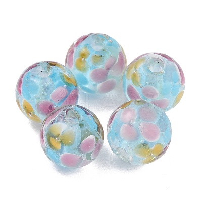 Round Lampwork Beads LS-LAMP-H059-A04-1