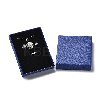 Cardboard Jewelry Set Boxes CBOX-C016-01F-02-1