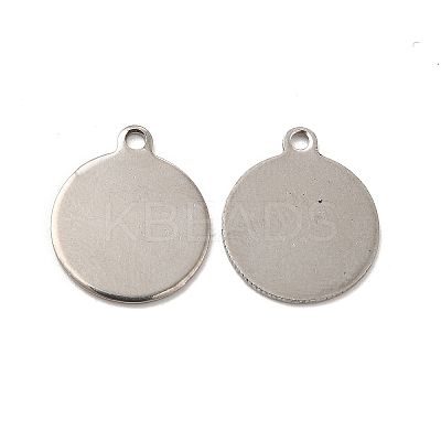 Non-Tarnish 201 Stainless Steel Pendants STAS-P320-34P-1