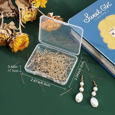 300Pcs Brass Ball Head Pins KK-CN0001-95-1