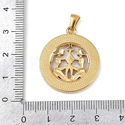 304 Stainless Steel Pendants STAS-C131-03G-09-1