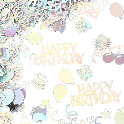 2 Bags Plastic Confetti DIY-SC0031-54A-1
