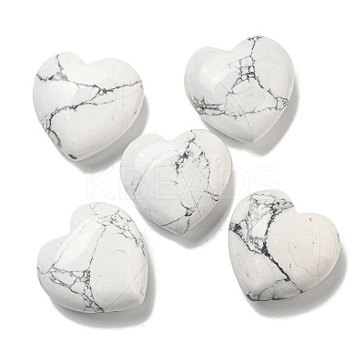 Natural Howlite Statues Ornaments G-P531-03N-1