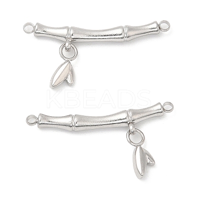 Non-Tarnish 304 Stainless Steel Connector Charms X-STAS-Z041-32P-1