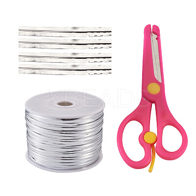 Plastic Wire Twist Ties AJEW-TA0017-18C-1