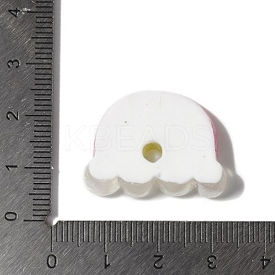 Summer Theme Opaque Resin Cabochons RESI-G106-01C-1