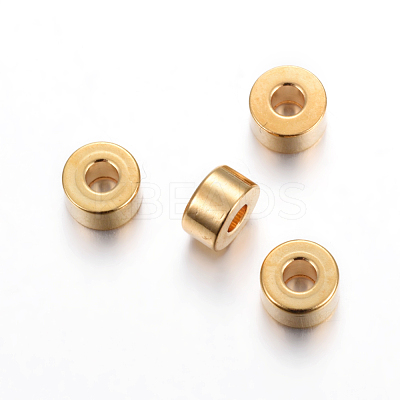 Ion Plating(IP) 304 Stainless Steel Spacer Beads STAS-P223-14G-1
