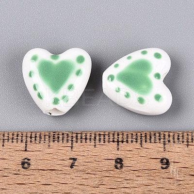 Handmade Porcelain Beads PORC-Q005-11C-1
