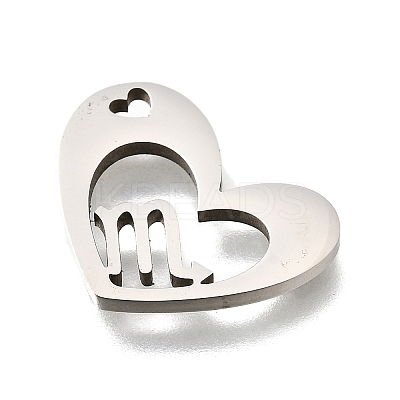 201 Stainless Steel Pendants STAS-A116-01P-08-1