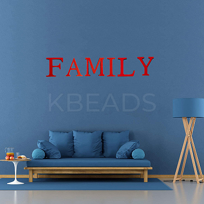 Acrylic Mirror Wall Stickers Decal DIY-CN0001-13B-Y-1