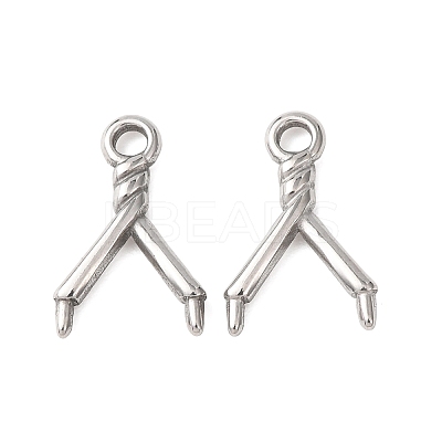 304 Stainless Steel Pendant Bail STAS-G385-02P-1