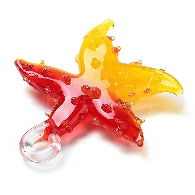 Handmade Lampwork Pendants LAMP-A004-05M-1