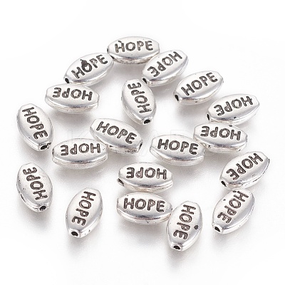 Tibetan Style Alloy Beads X-TIBEB-2555-AS-LF-1