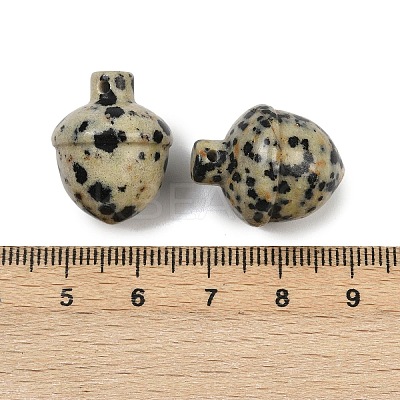 Natural Dalmatian Jasper Pendants G-K354-13E-1
