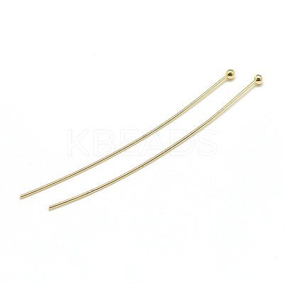 Brass Ball Head Pins X-KK-T032-013G-1