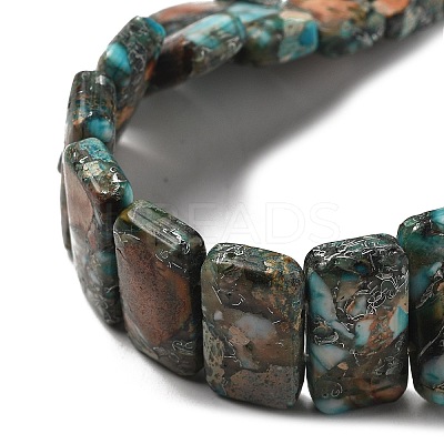 Synthetic Imperial Jasper Beads Strands G-Q050-A01-04-1