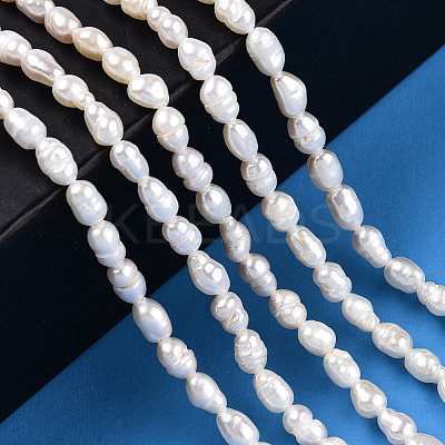 Natural Cultured Freshwater Pearl Beads Strands PEAR-N012-03H-1