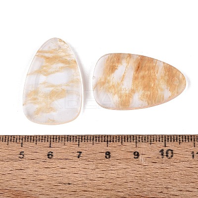 Watermelon Stone Glass Pendants G-Q601-38I-1
