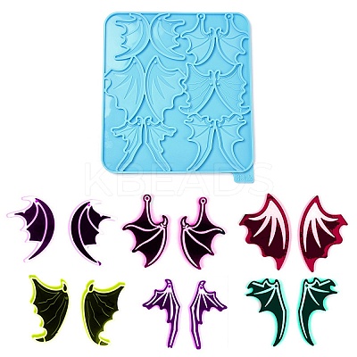 Dragon Wing DIY Pendant Silicone Molds LS-SIMO-C007-04-1