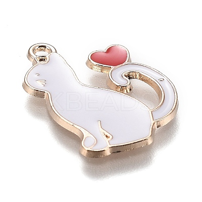 Alloy Enamel Pendants X-ENAM-O046-01B-1