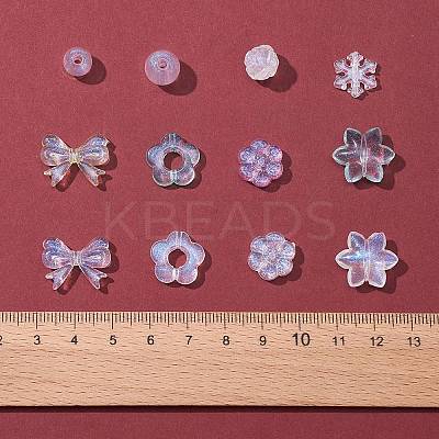 Transparent Acrylic Beads OACR-FS0001-12-1