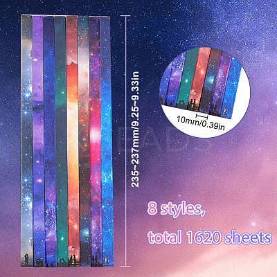 Lucky Star Origami Paper DIY-SC0027-24F-1