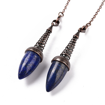 Gemstone Dowsing Pendulums G-L524-06R-1