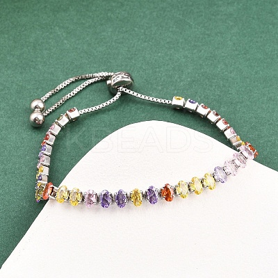 316 Surgical Stainless Steel Slider Bracelets BJEW-C125-17E-03-1