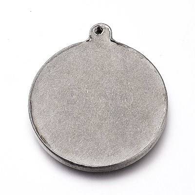 Non-Tarnish 304 Stainless Steel Pendants STAS-Z014-05P-1