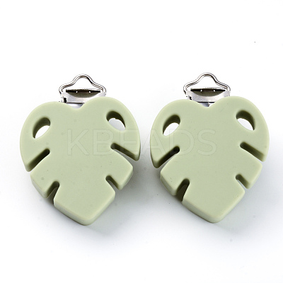 Food Grade Eco-Friendly Silicone Baby Pacifier Clips SIL-S003-03D-1