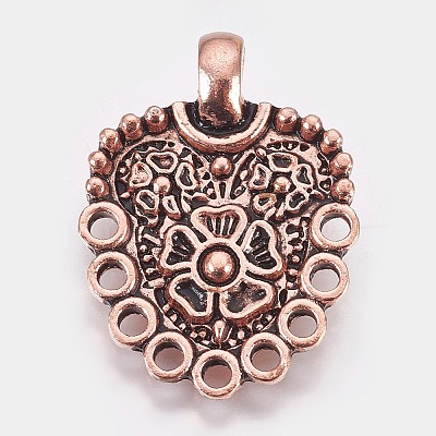 Eco-Friendly Zinc Alloy Hook Clasps LS-PALLOY-WH0031-02R-1