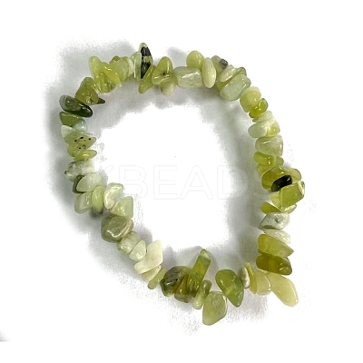 Natural Xiuyu Jade Stretch Bracelets PW-WG56138-05-1