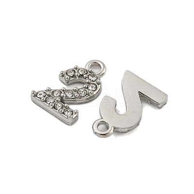 304 Stainless Steel Pendants STAS-L080-002P-02-1