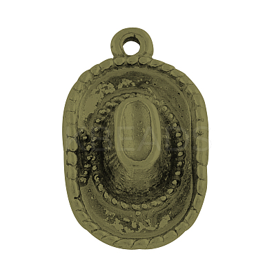 Tibetan Style Alloy Pendants LS-TIBEP-4422-AB-NR-1