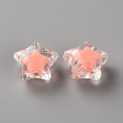 Transparent Acrylic Beads TACR-S152-02A-1