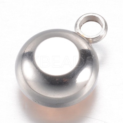 304 Stainless Steel Glass Rhinestone Charms STAS-G082-07-1