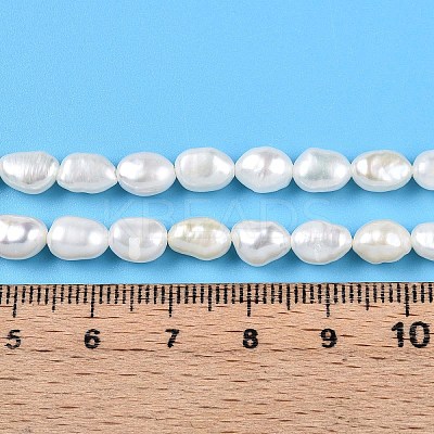 Natural Cultured Freshwater Pearl Beads Strands PEAR-N014-05F-01-1