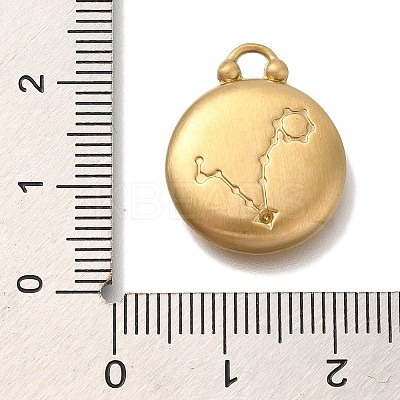 PVD Vacuum Plating 304 Stainless Steel Pendants STAS-S148-30G-12-1