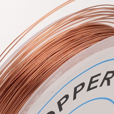 Round Copper Jewelry Wire X-CWIR-CW0.3mm-14-1
