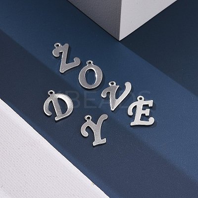 Non-Tarnish 304 Stainless Steel Pendants STAS-MSMC001-19-1