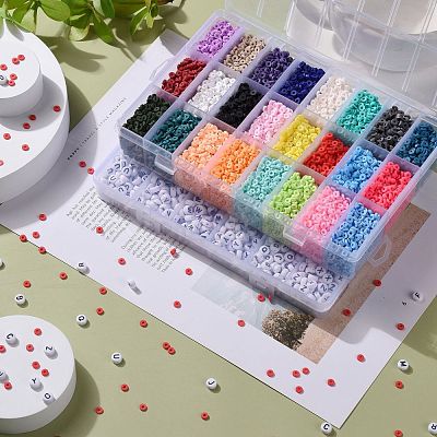 DIY Beads Jewelry Kits DIY-JQ0001-07-4mm-1
