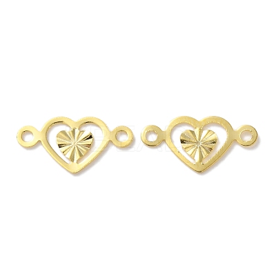 Brass Filigree Connector Charms KK-F880-02G-02-1