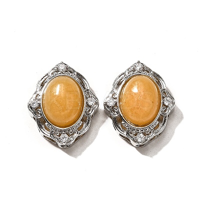 Natural Yellow Jade Multi-Strand Links KK-M304-04P-11-1
