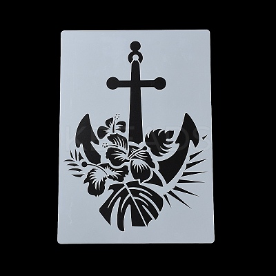 Plastic Hollow Out Drawing Painting Stencils Templates DIY-Z024-01N-1